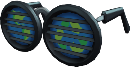 Earth Day Shutter Shades - Earrings, HD Png Download PNG with transparent background