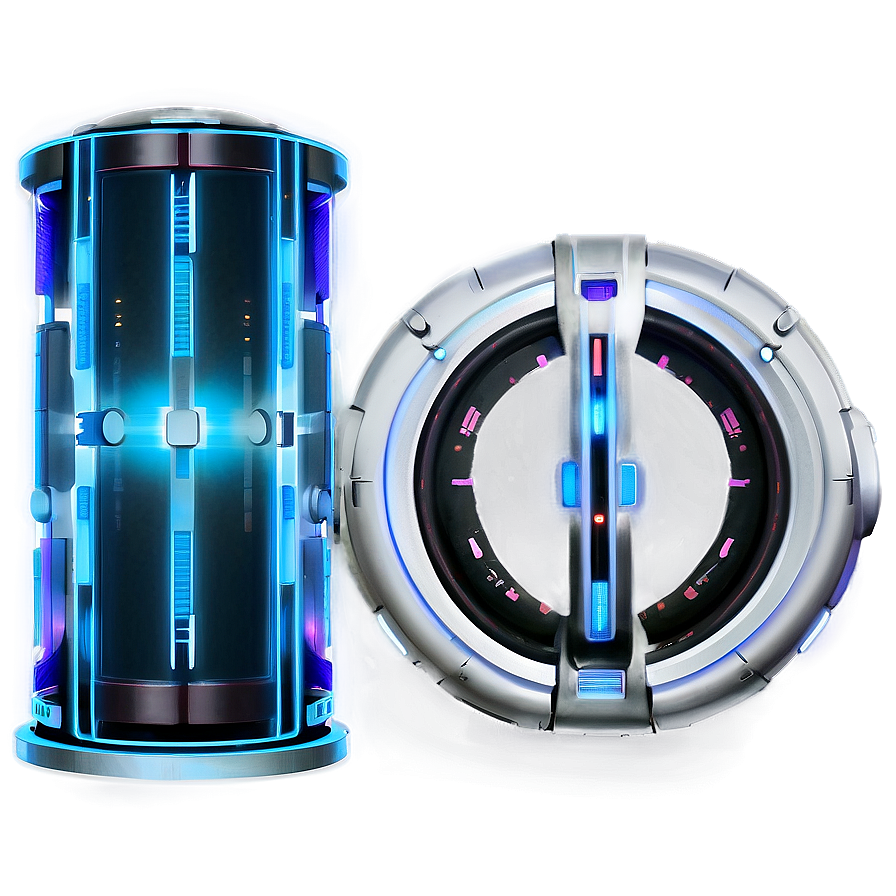 Futuristic Teleporter Png Qmf93