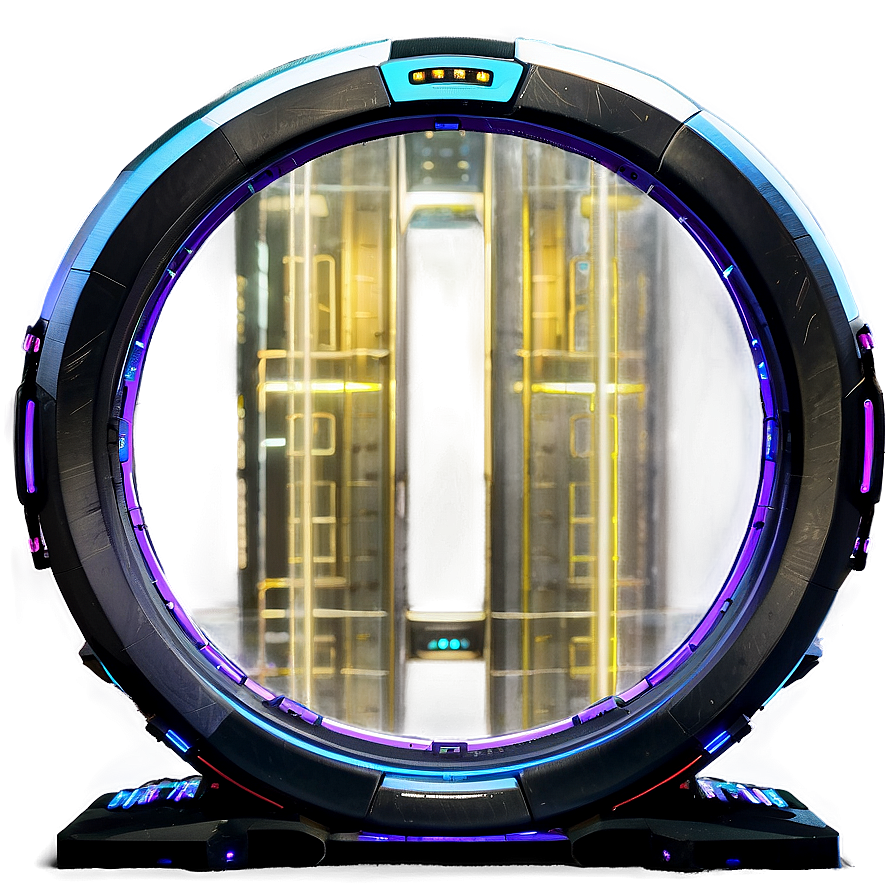 Futuristic Teleporter Png Wuo56