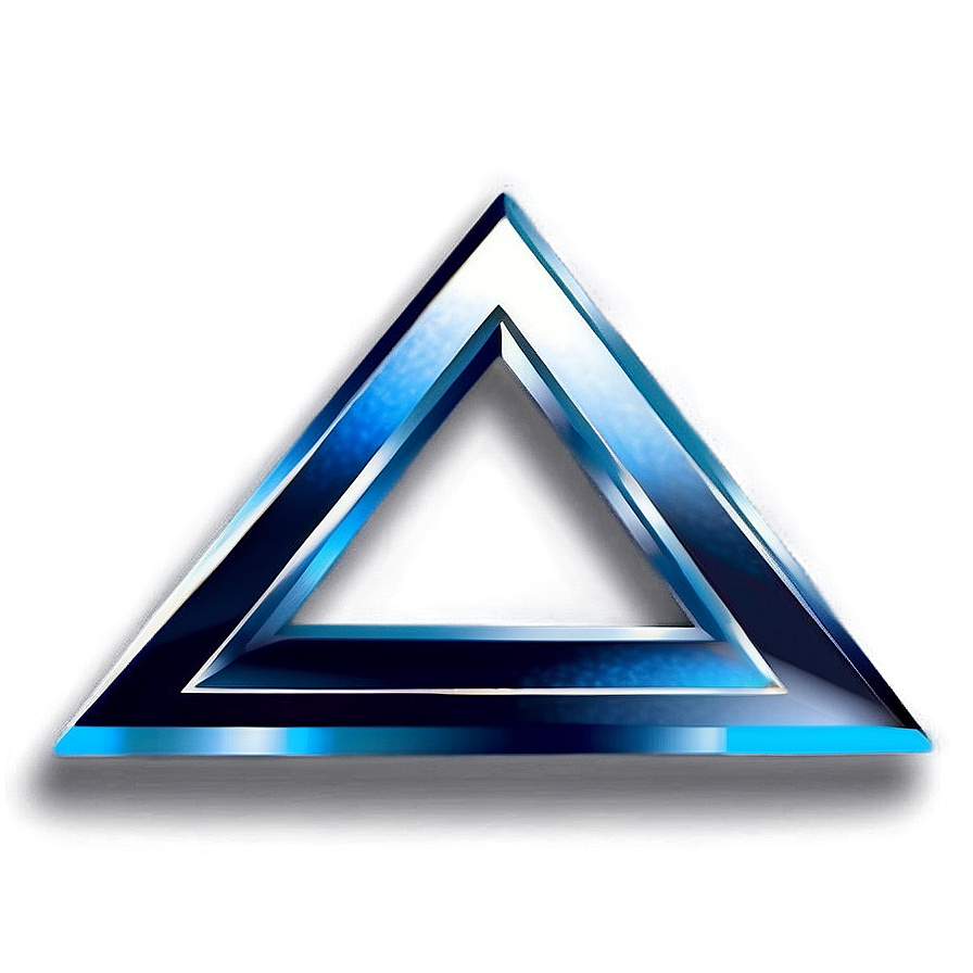 Futuristic Triangle Design Png 25