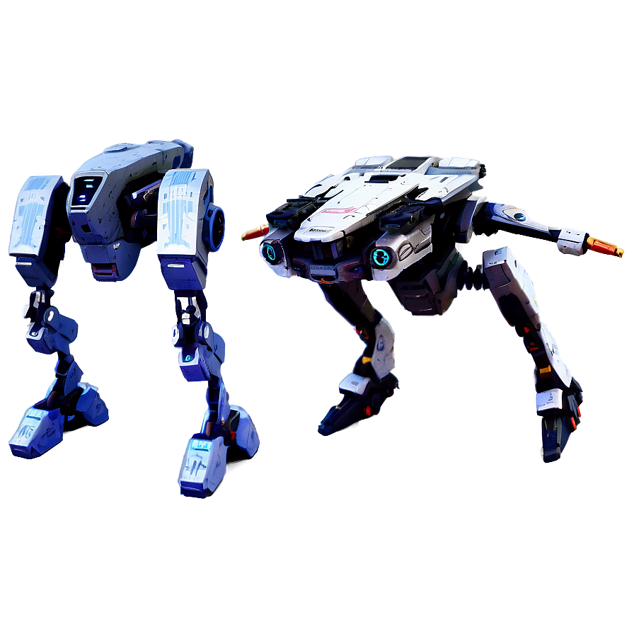 Futuristic War Robots PNG 06112024 PNG with transparent background
