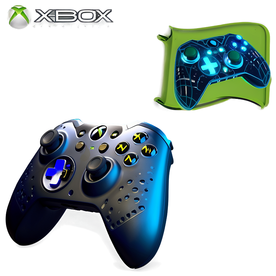 Futuristic Xbox Controller Design Png Mnj42