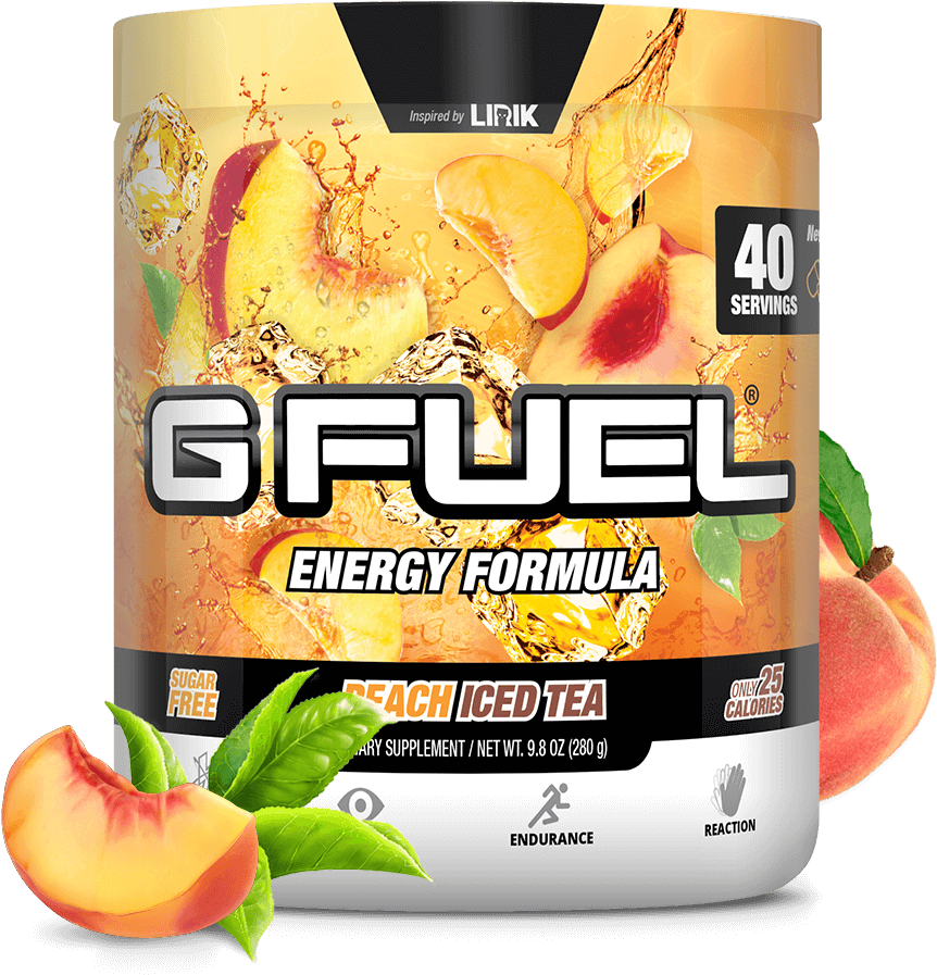 G Fuel Peach Iced Tea Energy Formula