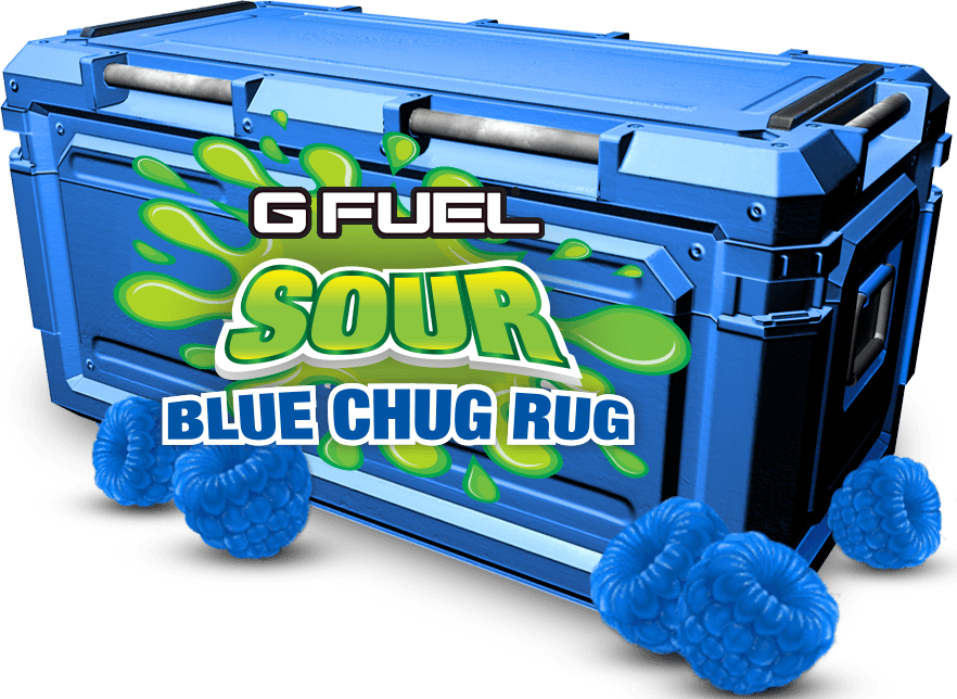 G Fuel Sour Blue Chug Rug Promotion