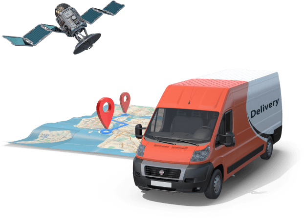 G P S Enabled Delivery Van Tracking