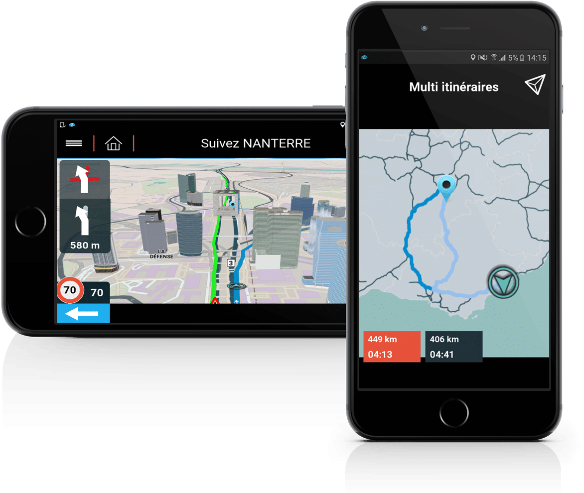 G P S Navigation Smartphones PNG with transparent background