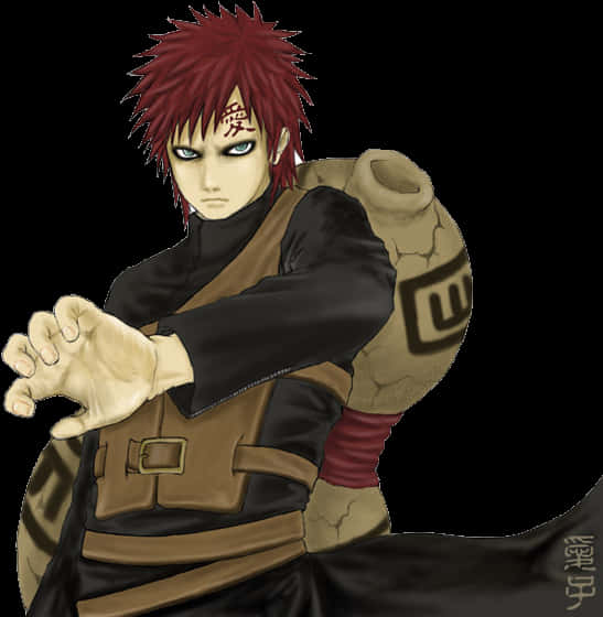 Gaara Naruto Anime Character