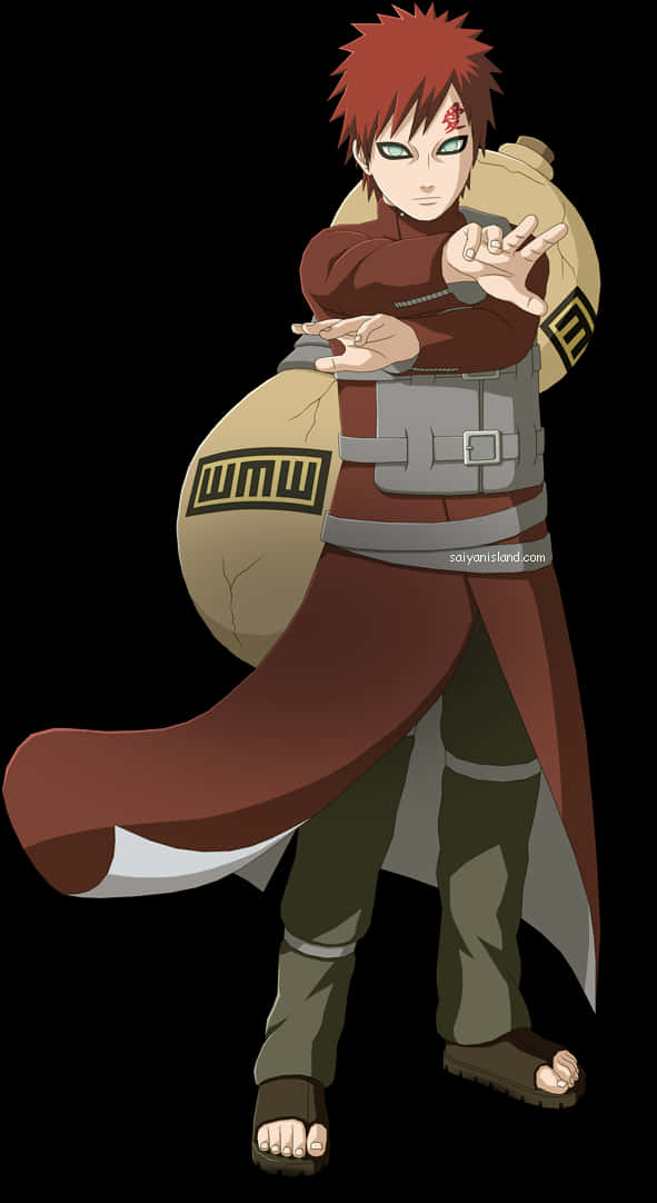 Gaara Png - Gaara Naruto Png, Transparent Png PNG with transparent background