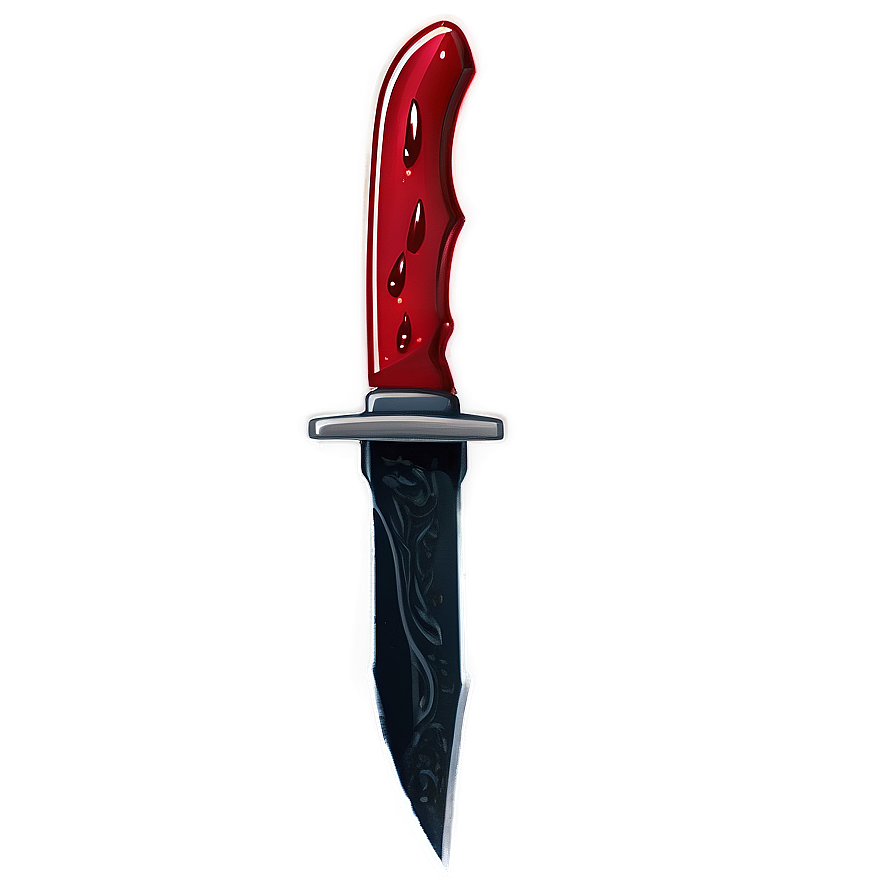 Gacha Knife With Blood Drip Png 06272024