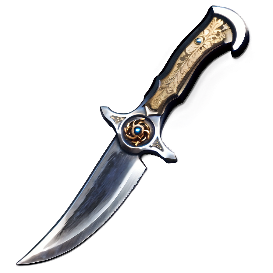 Gacha Style Dagger Knife Png 06272024