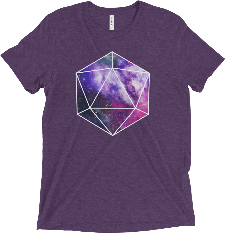 Galactic D20 T Shirt Design