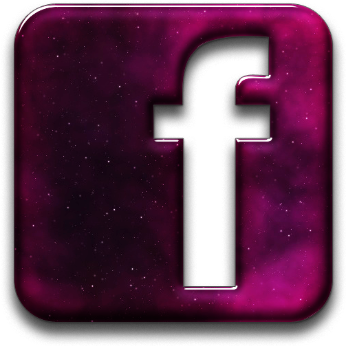 Galactic Facebook Icon PNG with transparent background