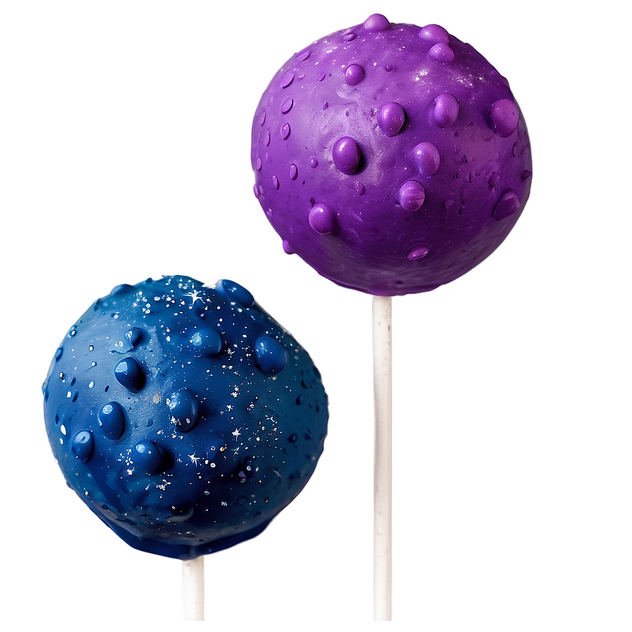 Galaxy Cake Pops Png 39