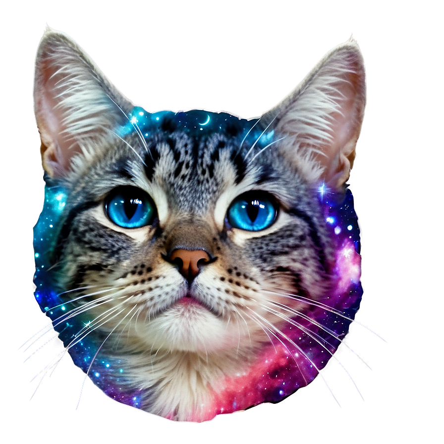 Galaxy Cat Filter Png Kng