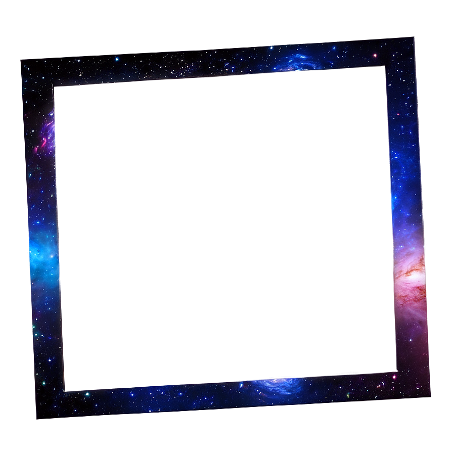 Galaxy Frame PNG 06122024 PNG image with a transparent background, free high-resolution download