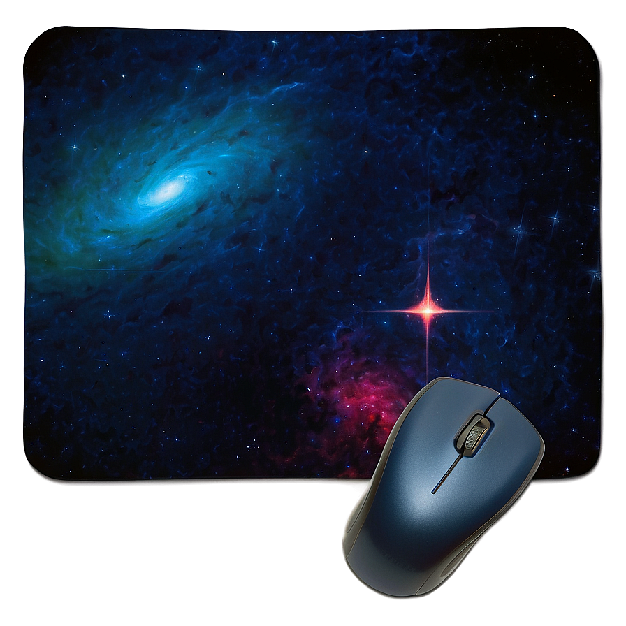 Galaxy Print Mousepad Png Qdp