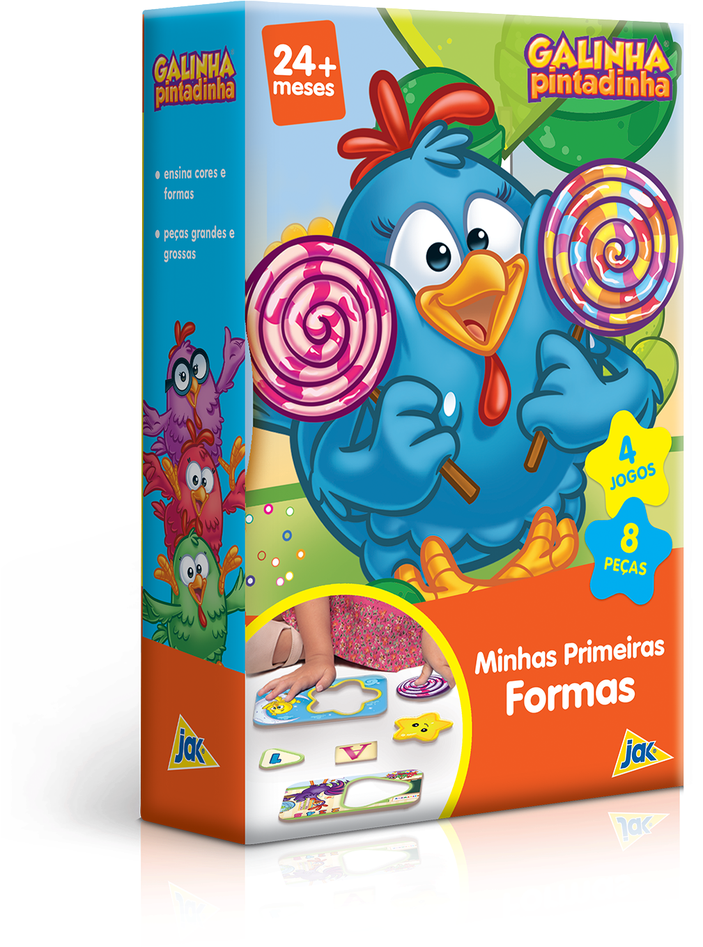 Galinha Pintadinha Educational Game Box