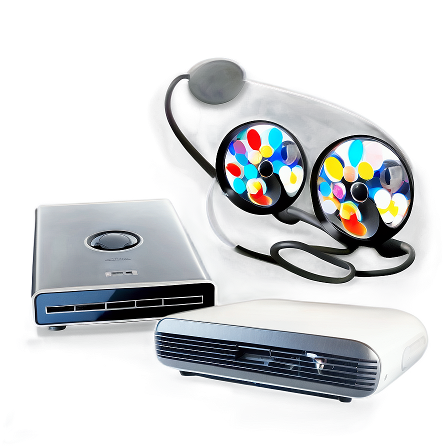 Game Console Compatible Projector PNG 06122024 PNG image with a transparent background, free high-resolution download