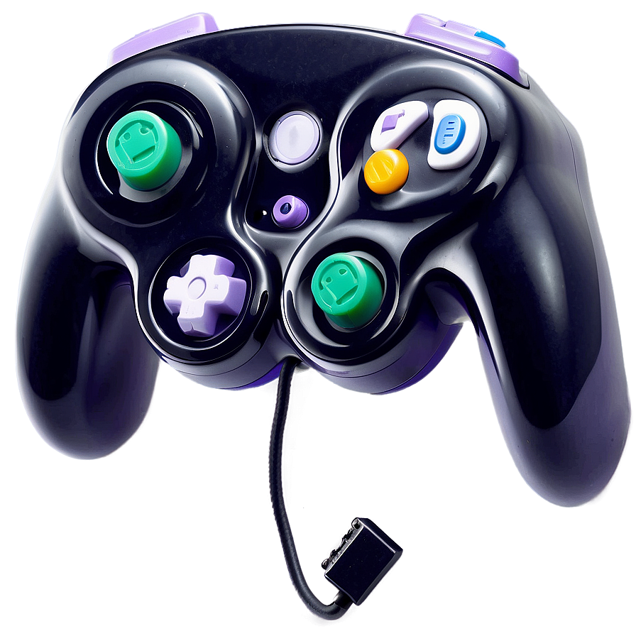 Gamecube Controller Iconic Look Png 06202024