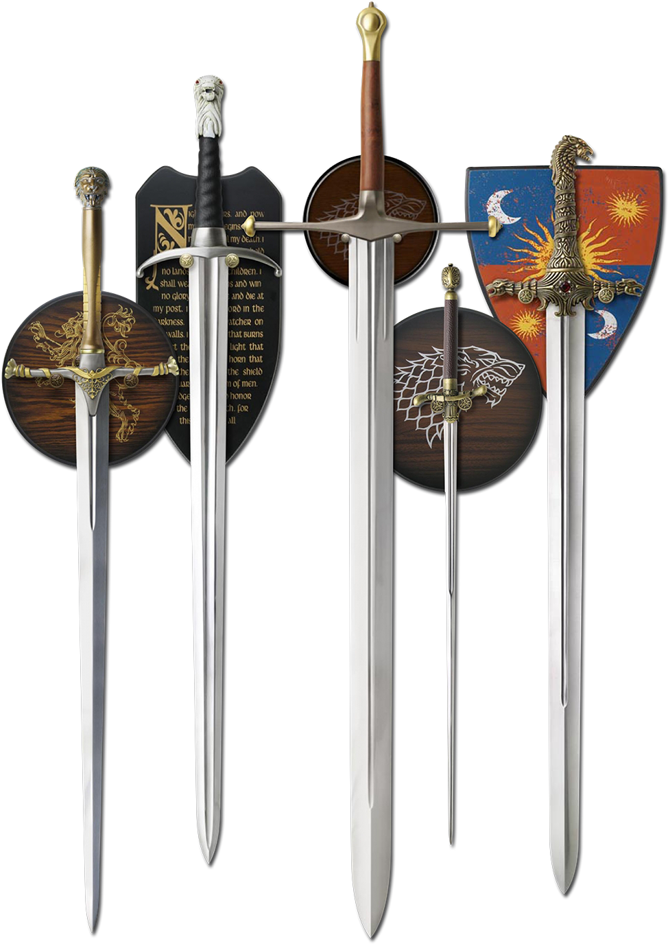 Gameof Thrones Swordsand Shields