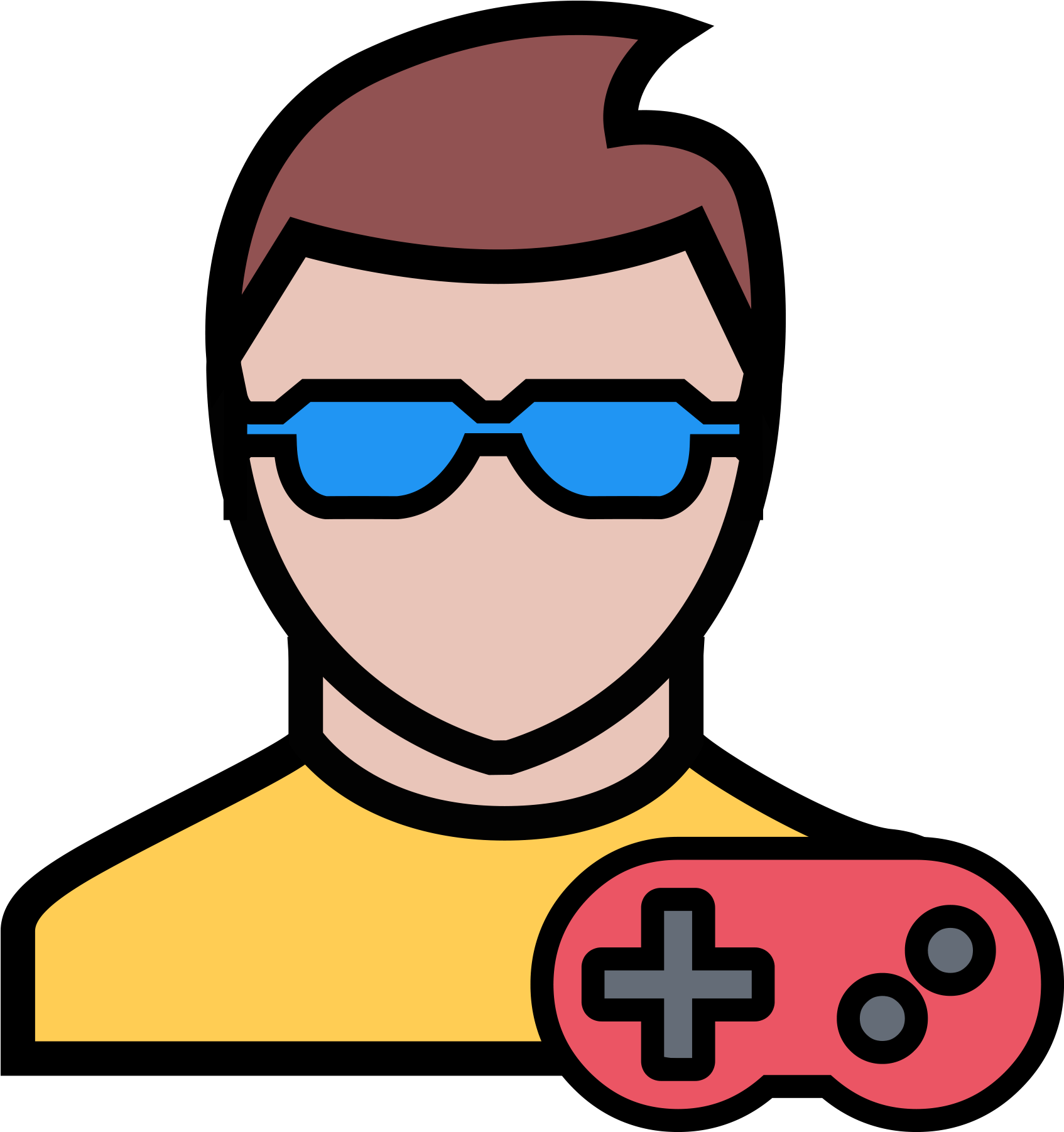 Gamer Icon Png, Transparent Png PNG with transparent background