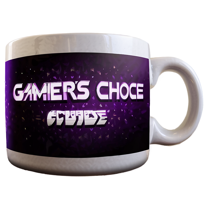 Gamer's Choice Mug Png Pib