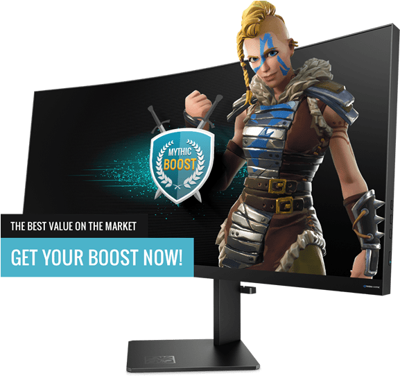 Gaming Boost Service Advertisement