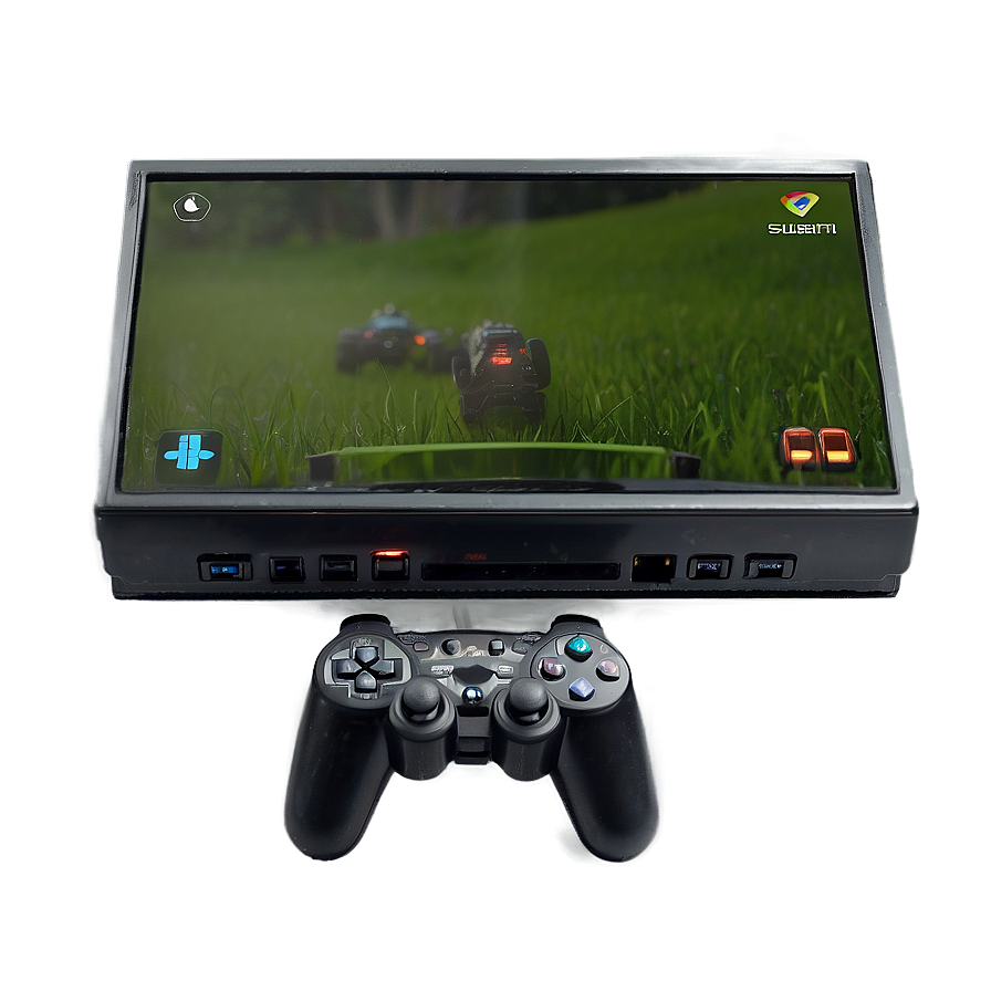 Gaming Console Screen PNG 06252024 PNG image with a transparent background, free high-resolution download
