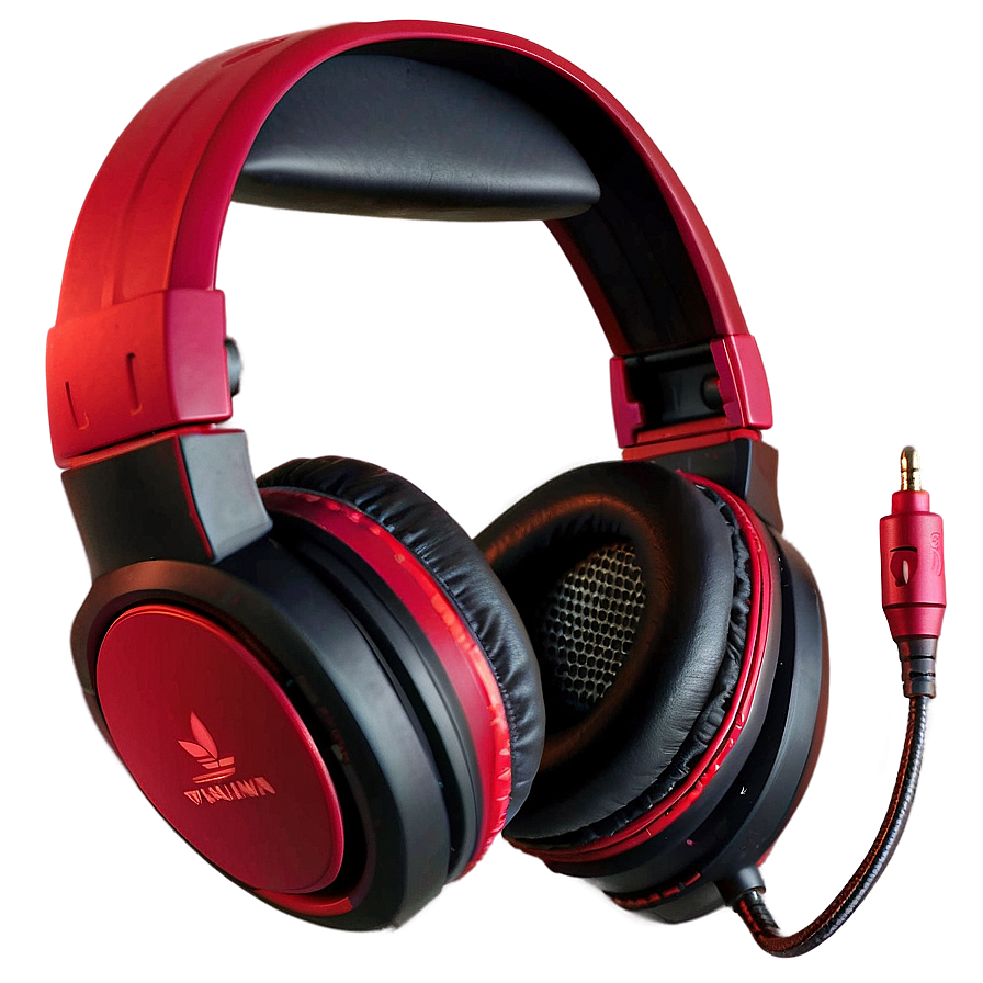 Gaming Headset Red And Black Png Mye80