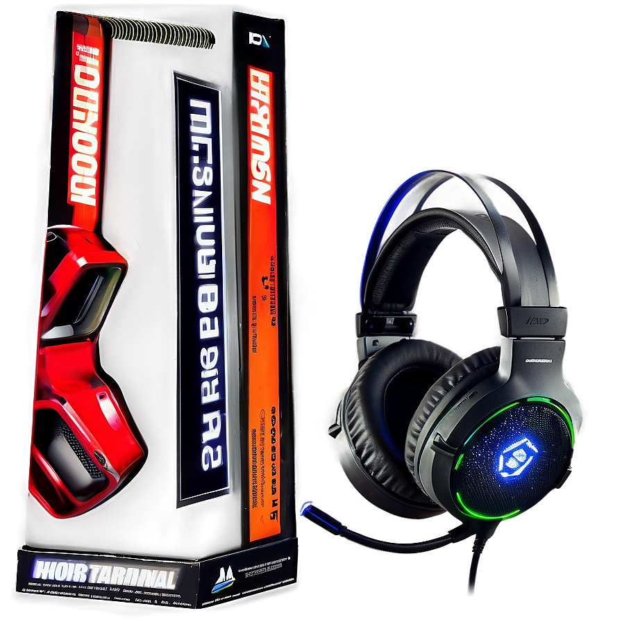 Gaming Headset with 7.1 Surround Sound PNG 5 PNG with transparent background