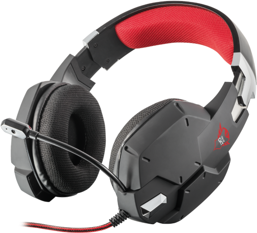 Gaming Headsetwith Microphone PNG image with a transparent background, free high-resolution download