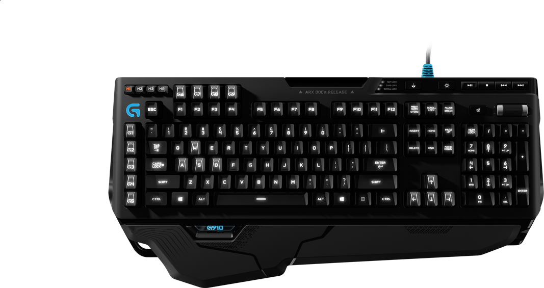 Gaming Keyboard Profile View