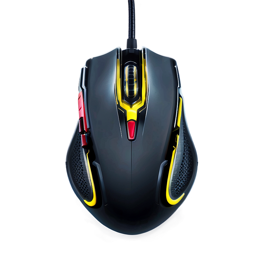 Gaming Mouse With Braided Cable Png Aoq