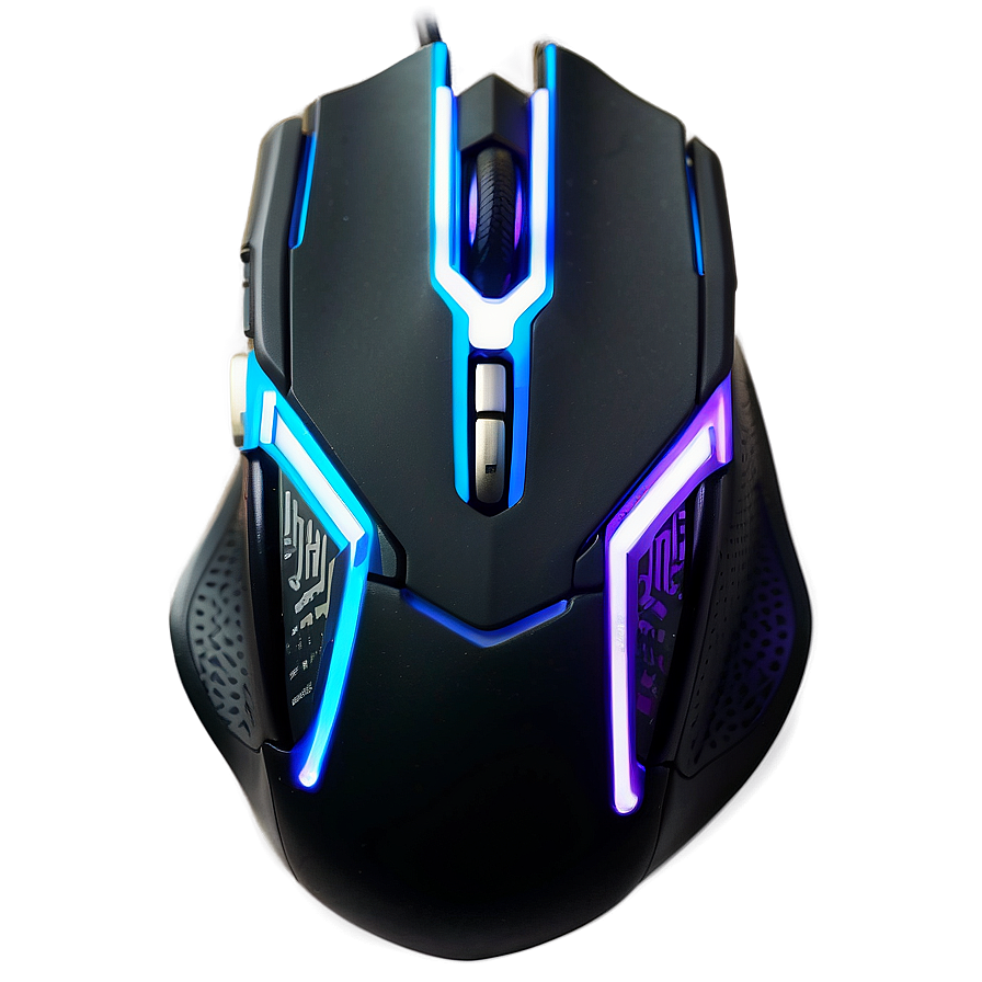 Gaming Mouse with Programmable Buttons PNG uof PNG with transparent background