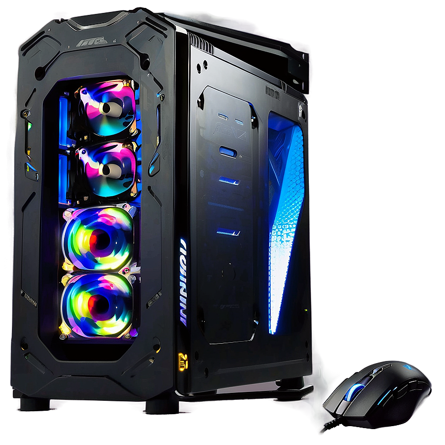 Gaming PC Setup PNG 52 PNG with transparent background