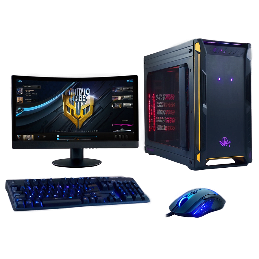 Gaming Streamer Setup PNG 73 PNG with transparent background