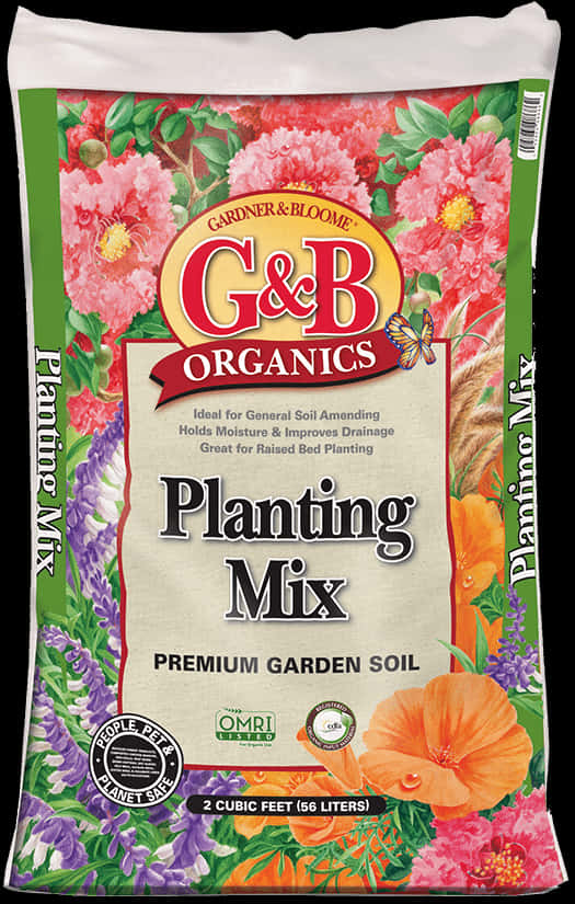 Gand B Organics Planting Mix Bag