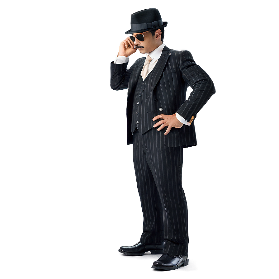 Gangster Costume Png Tug