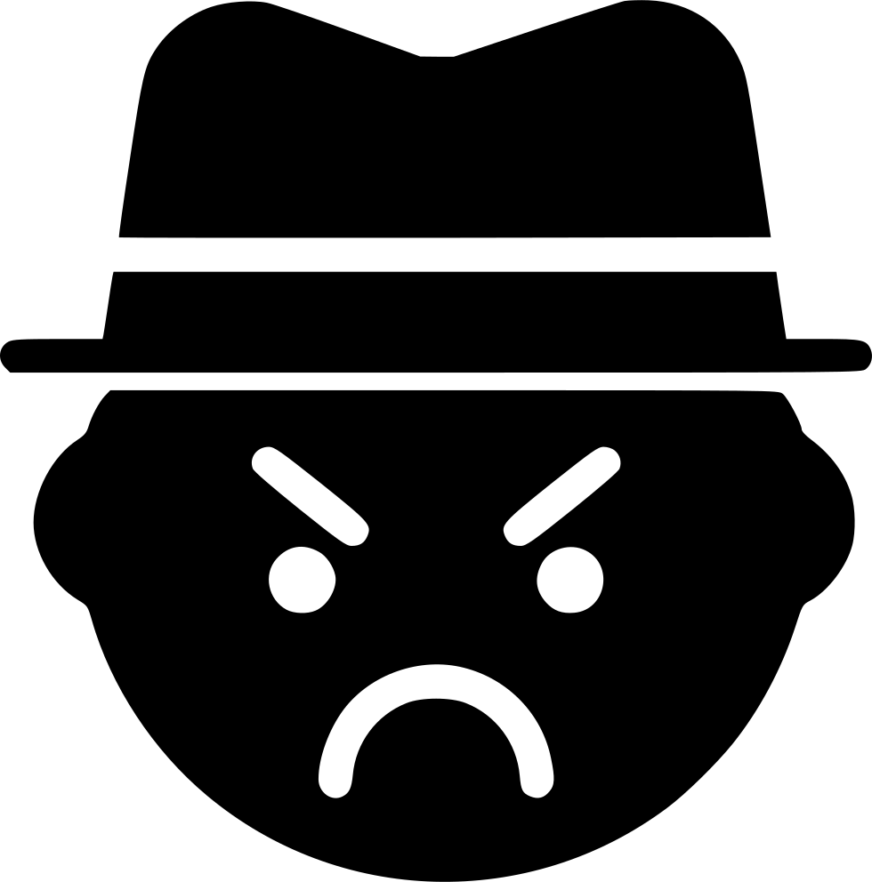 Gangster Emoji Icon