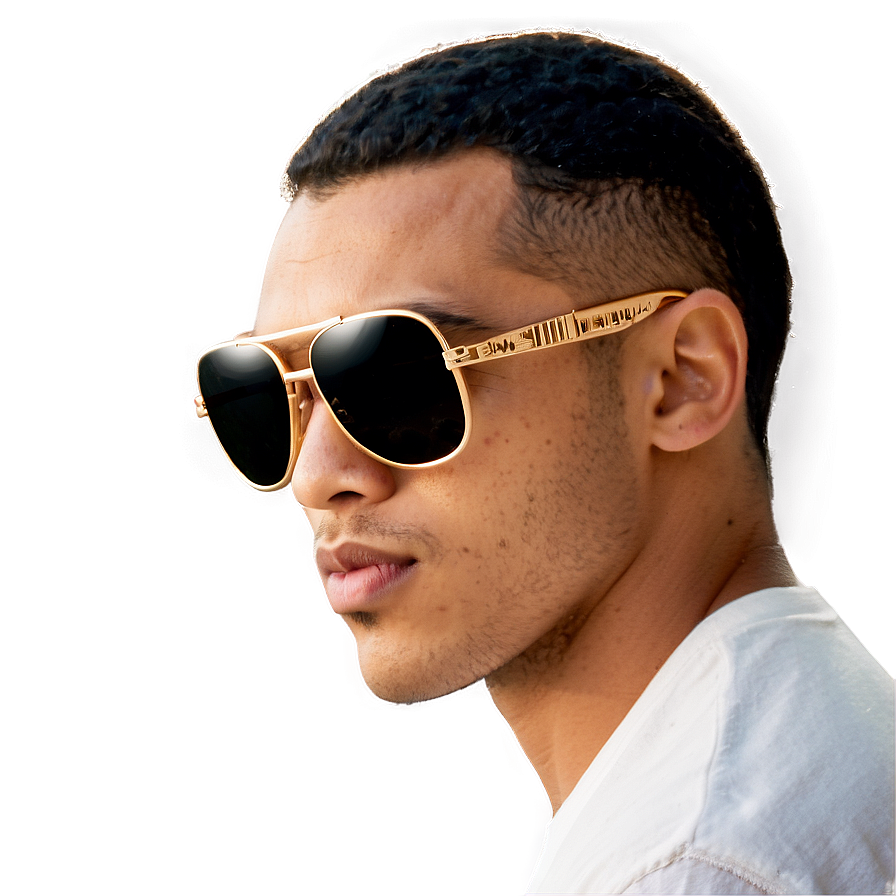 Gangster Glasses Side View Png 77