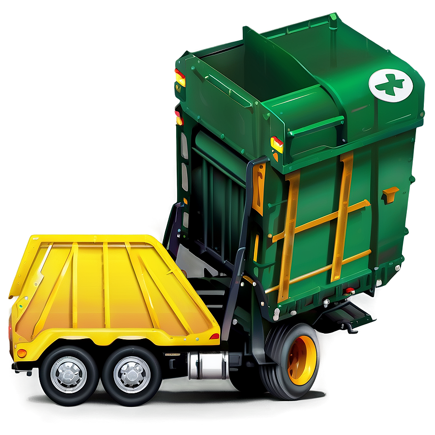 Garbage Truck Icon Png Omx