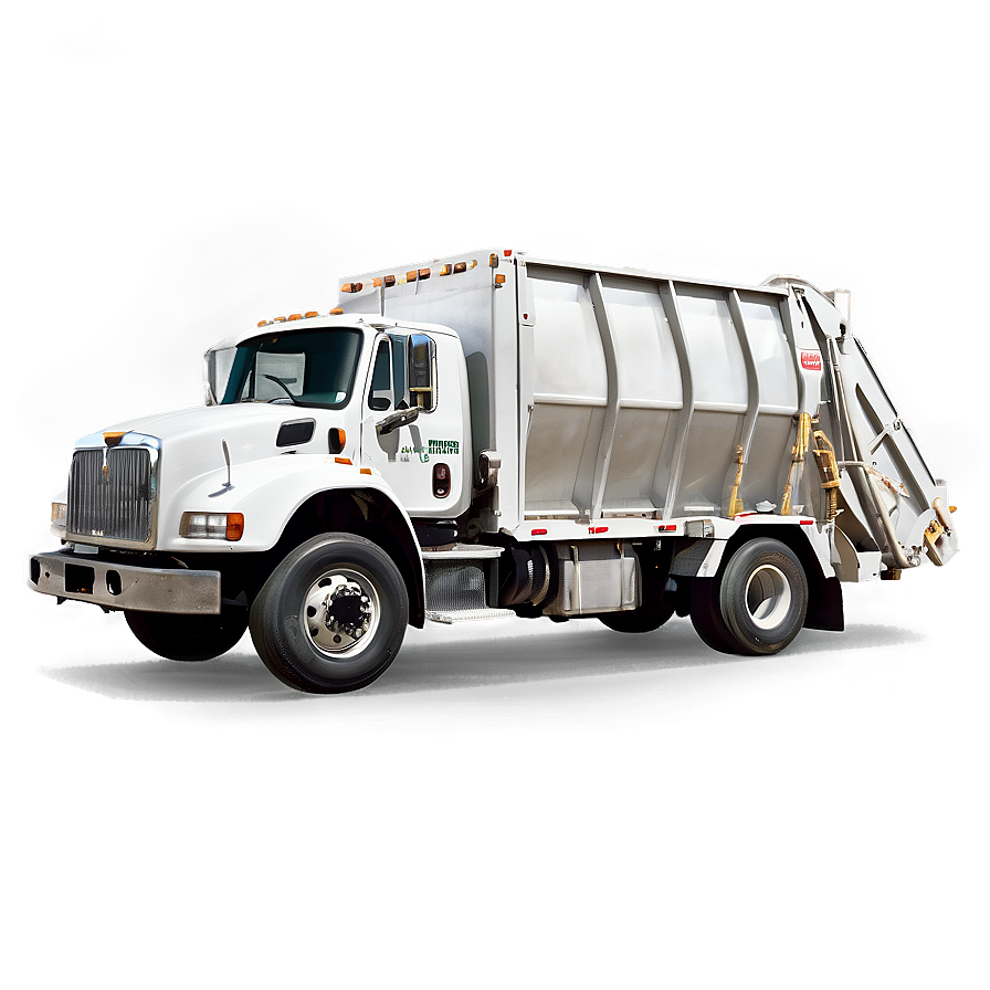 Garbage Truck Loading Trash Png Unk80