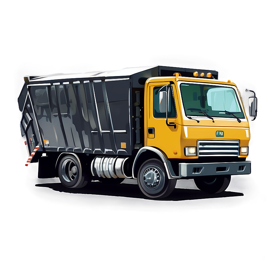 Garbage Truck Sketch Png 06202024