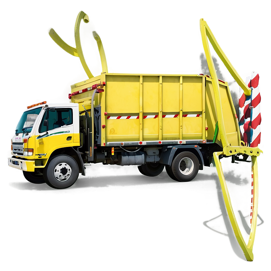 Garbage Truck Unloading Png Ehb