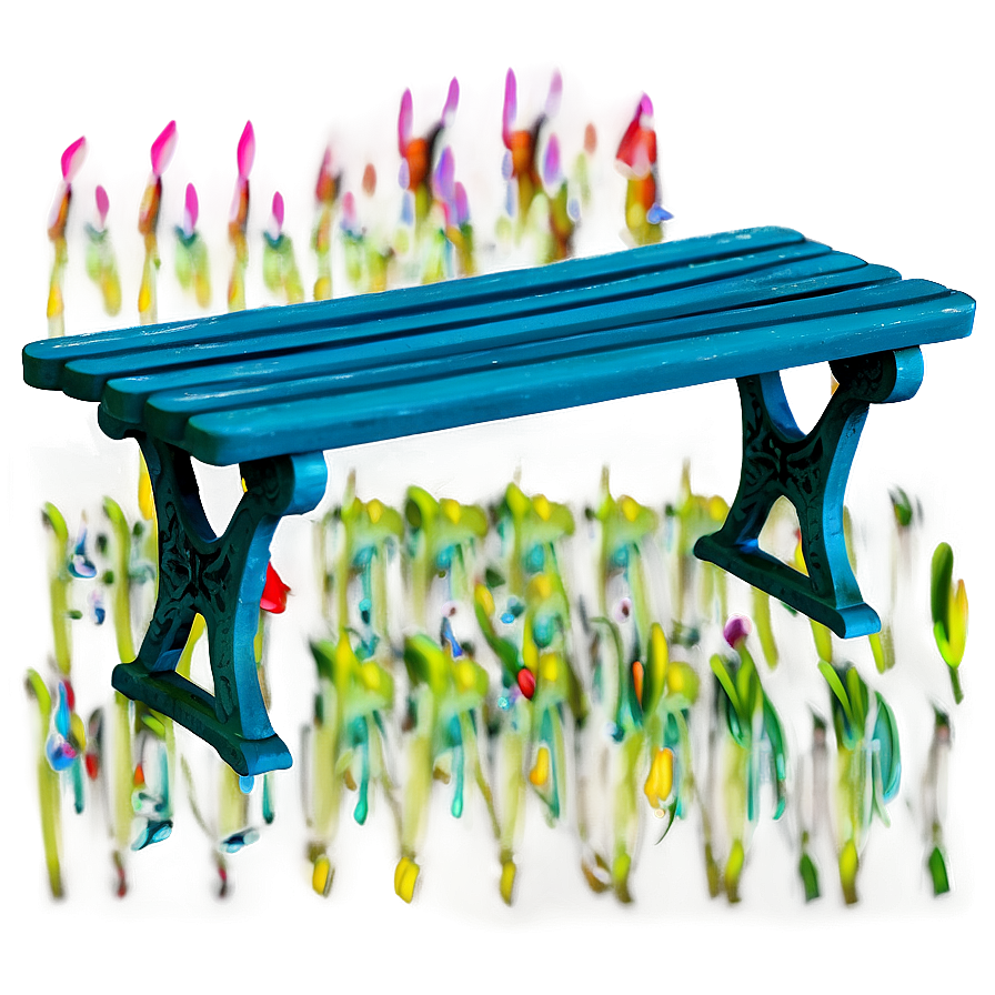 Garden Bench PNG 05232024 PNG with transparent background