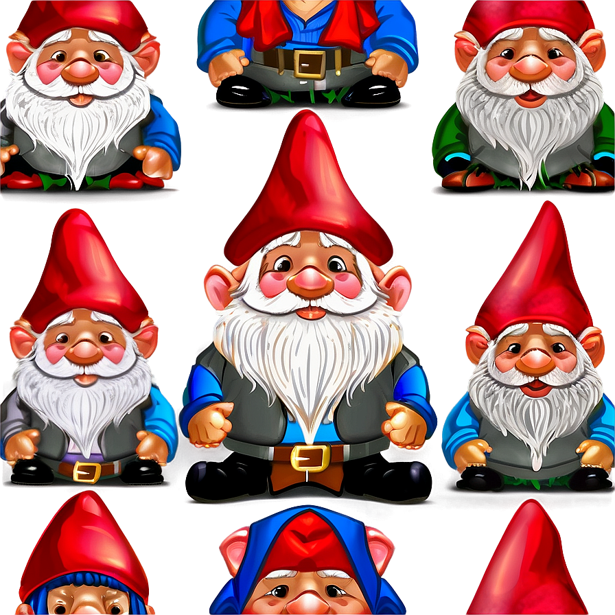 Garden Gnome Family Png Hbv