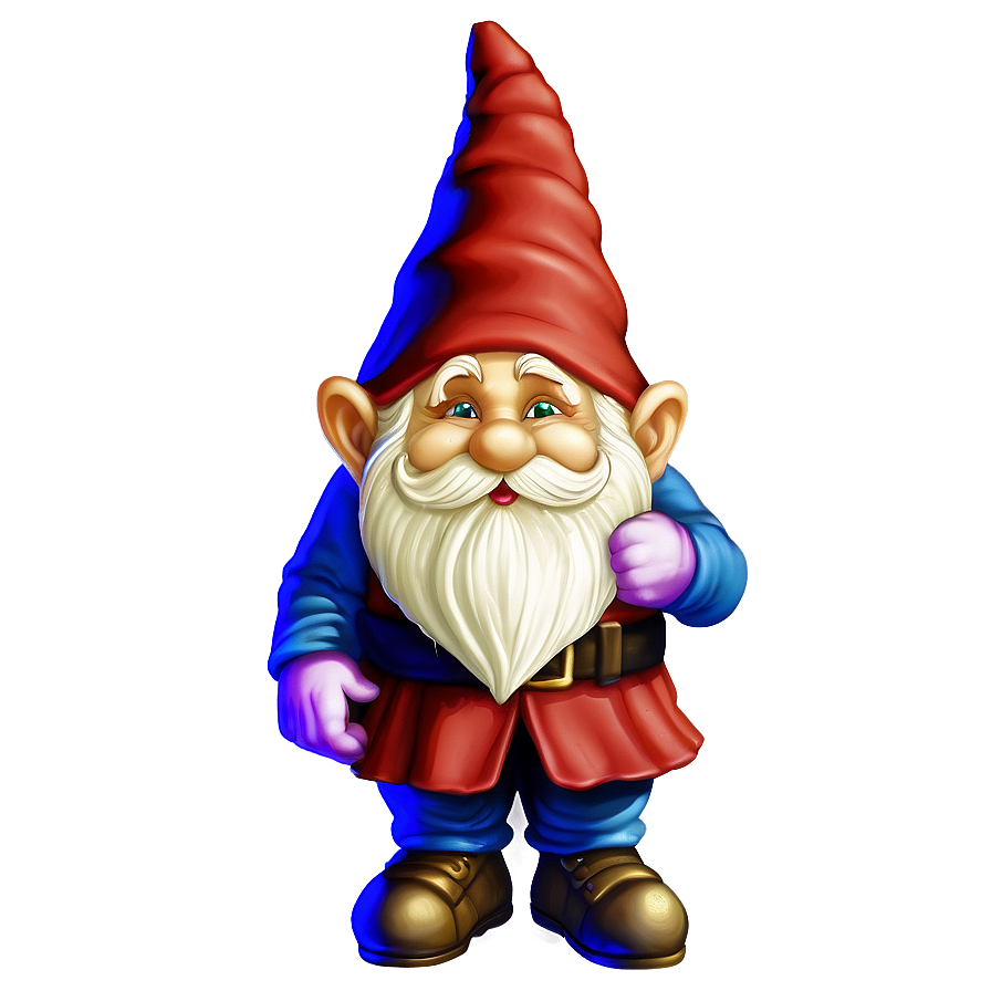 Garden Gnome With Sign Png 26