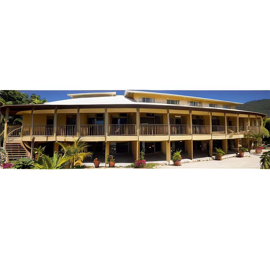 Garden Hotel Oasis PNG nls21 PNG with transparent background