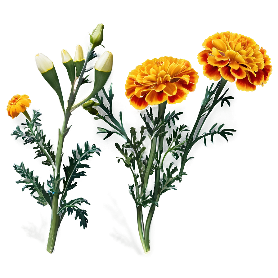 Garden Marigold Png Clk52