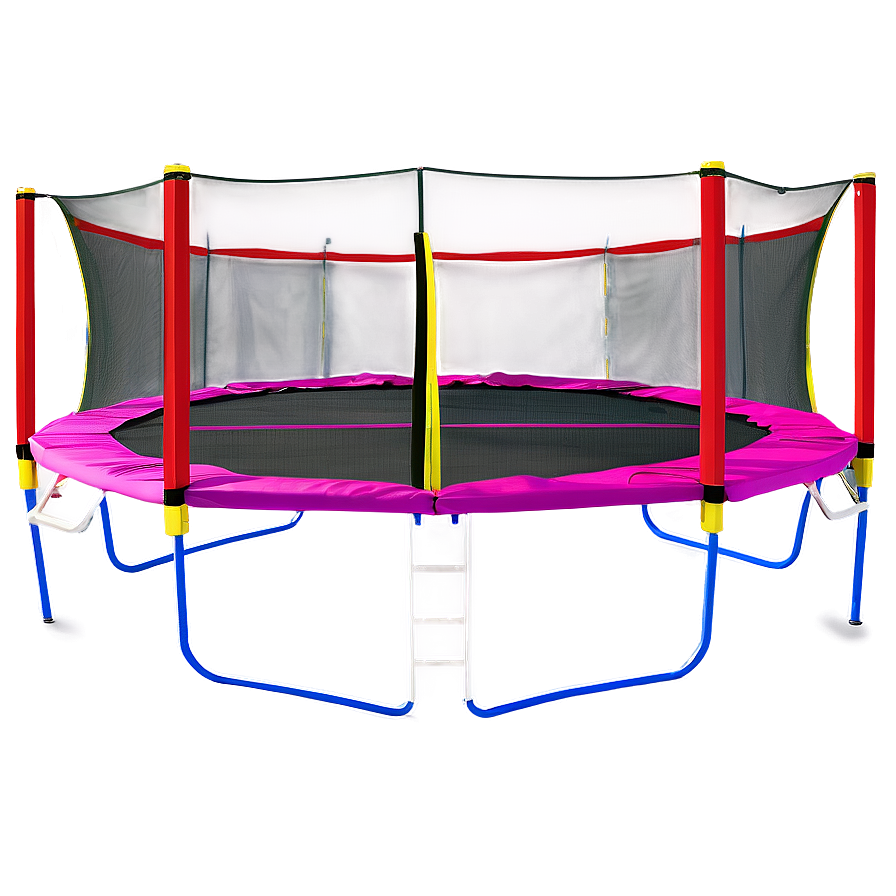 Garden Trampoline With Enclosure Png 05242024